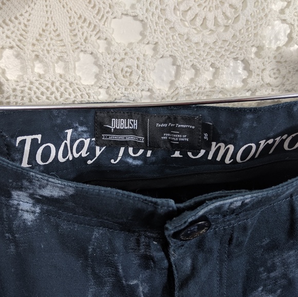 SALE TODAY ONLY Publish navy blue tie dye joggers - Picture 2 of 8
